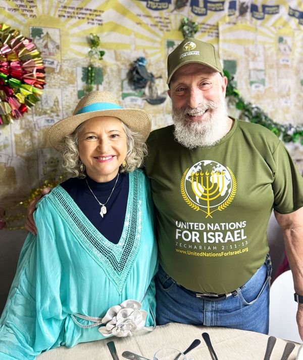Archbishop Dominiquae and Rabbi Baruch Bierman