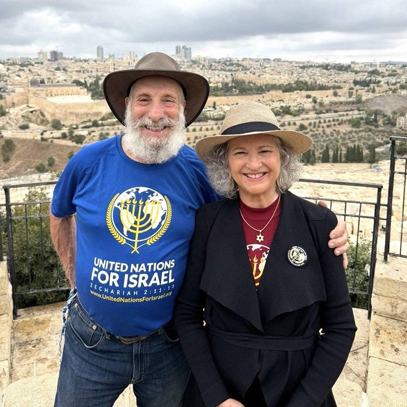 Archbishop Dominiquae and Rabbi Baruch Bierman