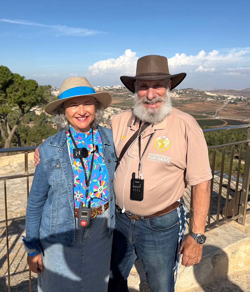 Archbishop Dominiquae and Rabbi Baruch Bierman